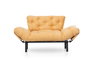 Atelier Del Sofa Nitta - Sofá-Cama de 2 Plazas Mostaza